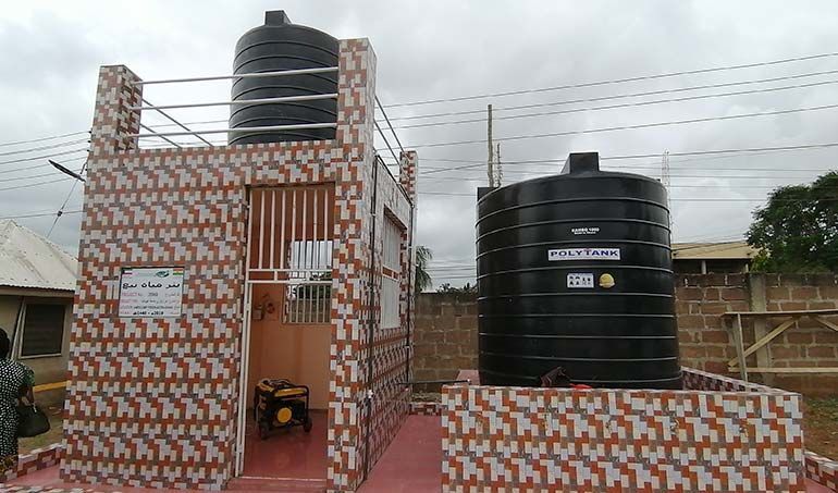 Overhead Tank Installation